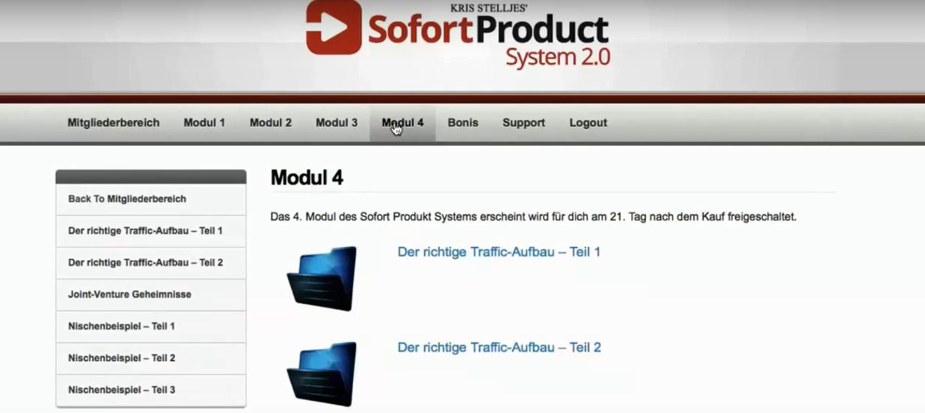 Sofort Produkt System 2.0 von Kris Stelljes