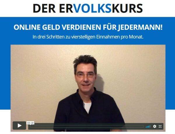 Mein Erfahrungsbericht zum »erVOLKSkurs« von Rainer Hornberger