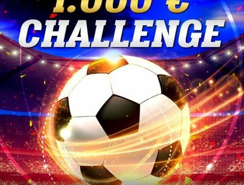 Sportwetten-Challenge, mit System zu 1000€.