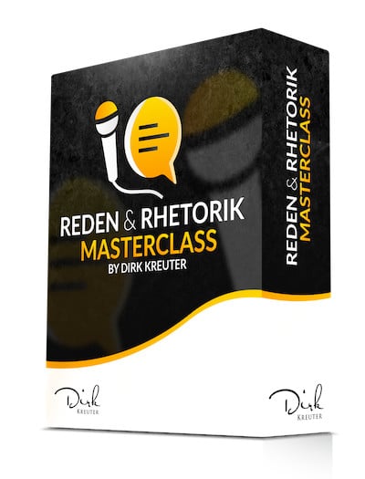  Reden & Rhetorik Masterclass von Dirk Kreuter.