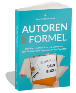Buch „Die Autoren Formel“ von Janet Zentel.