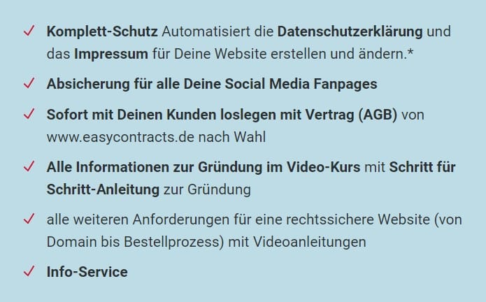 Starterpaket für Deine Existenzgründung – Dr. Ronald Kandelhard (easyRechtssicher)