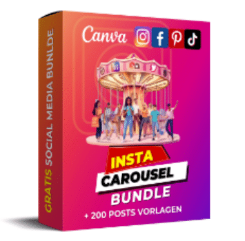 Hol dir jetzt das Insta Carousel Bundle und verpasse nicht die Gelegenheit, deine Instagram-Präsenz zu transformieren.