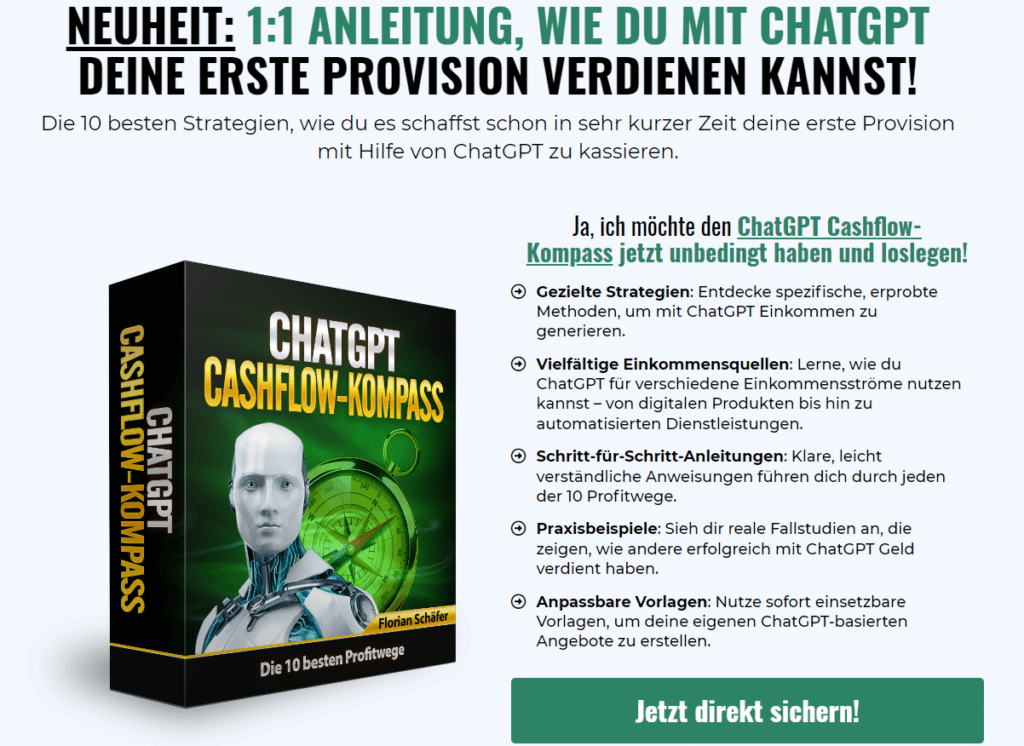 ChatGPT Cashflow-Kompass – Erfahrungsbericht