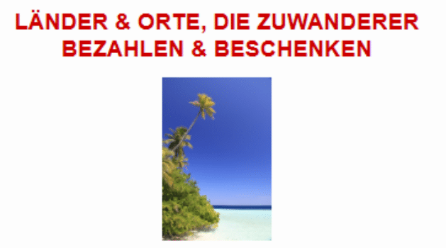 Länder und Orte, die Auswanderer finanziell unterstützen – Übersicht zu Förderprogrammen beim Auswandern