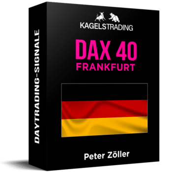 DAX Daytrading Signale Erfahrungen – Telegram-Signal mit Einstieg, Stop-Loss und Take-Profit im DAX-Chart