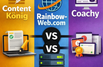 Content König, Rainbow-Web.com & Coachy Vergleich – Funktionen, Stärken und Einsatzbereiche