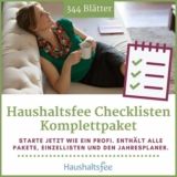 Checklisten Komplettpaket – Haushaltsfee Claudia Windfelder